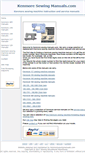 Mobile Screenshot of kenmoresewingmanuals.com